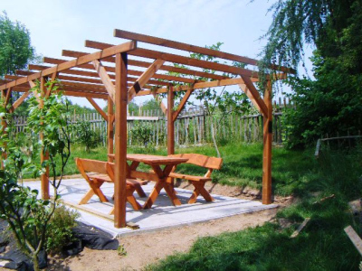 Altány a pergoly
